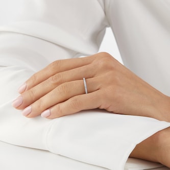 Goldsmiths 9ct White Gold Claw Set Skinny 0.25ct Diamond Ring Goldsmiths 9ct White Gold Claw Set Skinny 0.25ct Diamond Ring