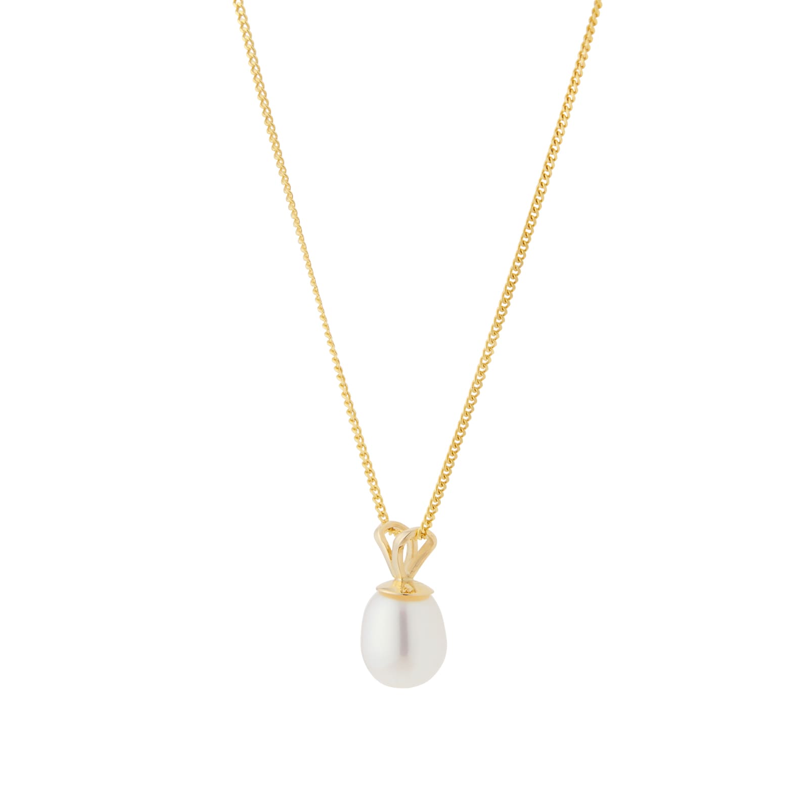 9ct Yellow Gold Freshwater Pearl Pendant image
