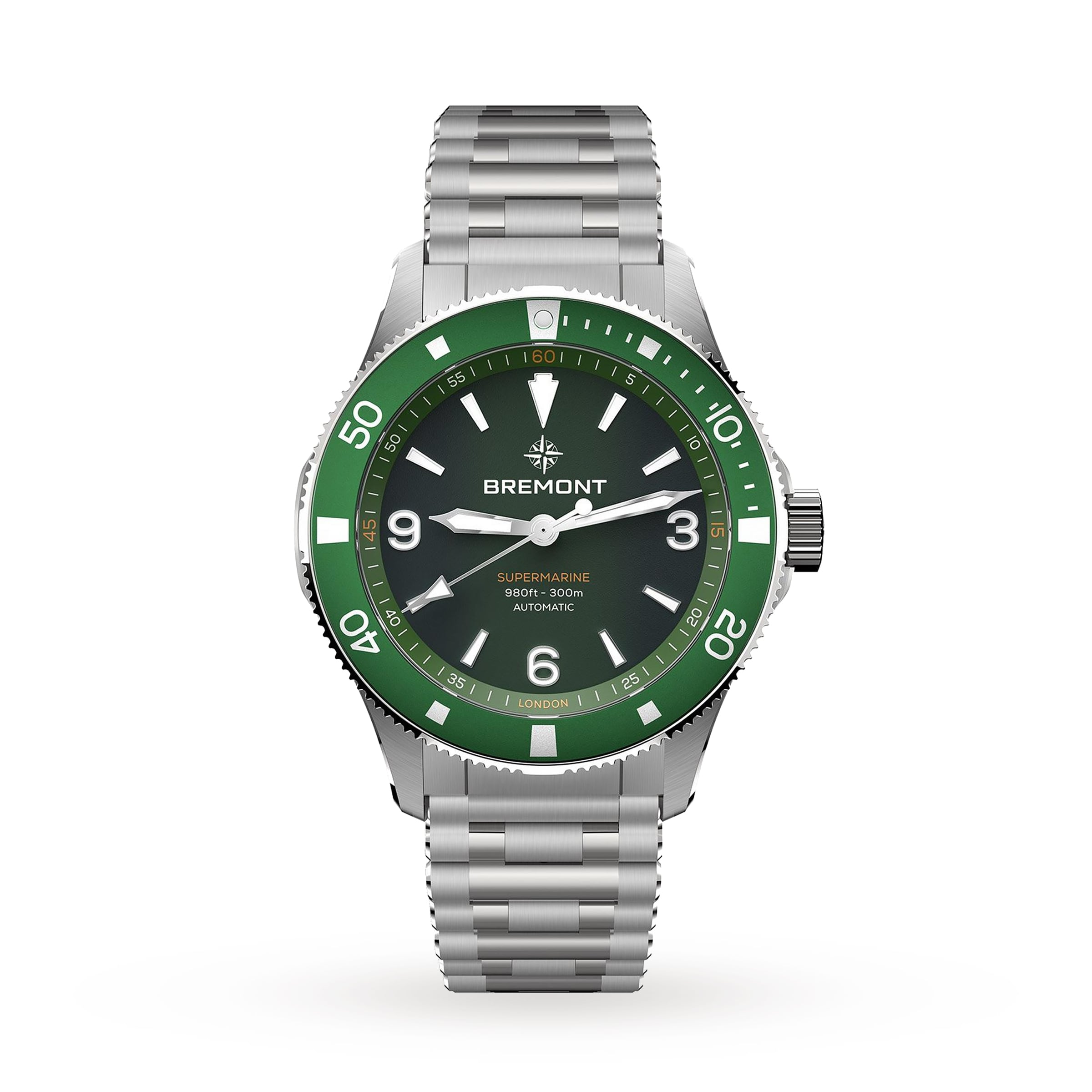 Supermarine 300M 40mm Mens Watch Green Supermarine 300M 40mm Mens Watch Green image
