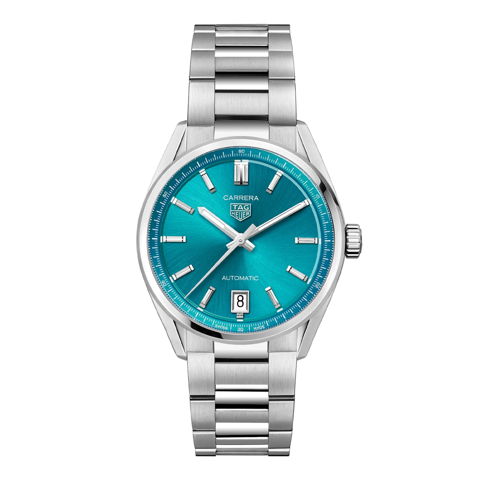 Carrera Date 36mm Unisex Watch Turquoise image