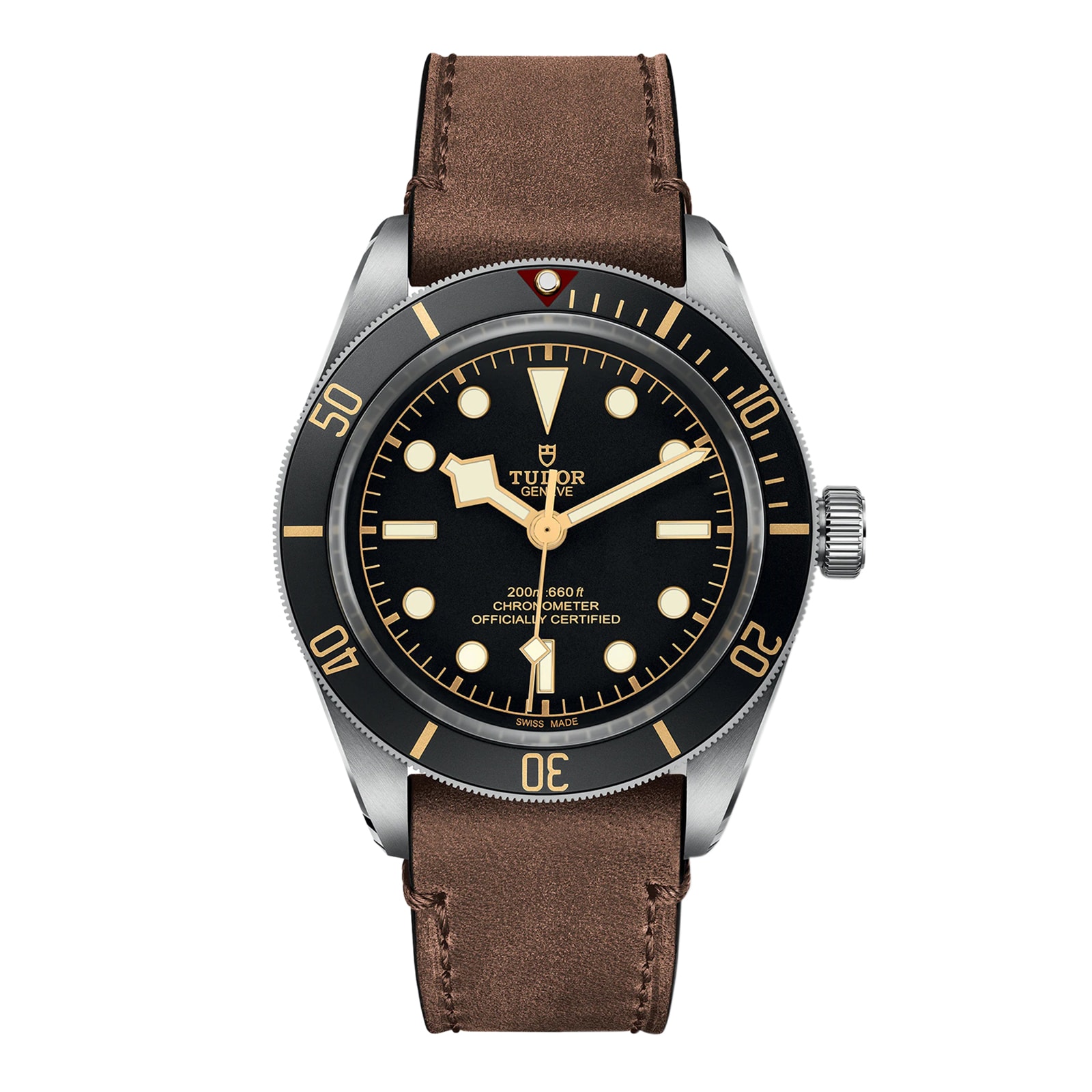 Tudor Black Bay 58 39mm Steel Case Brown Leather Strap Tudor Black Bay 58 39mm Steel Case Brown Leather Strap