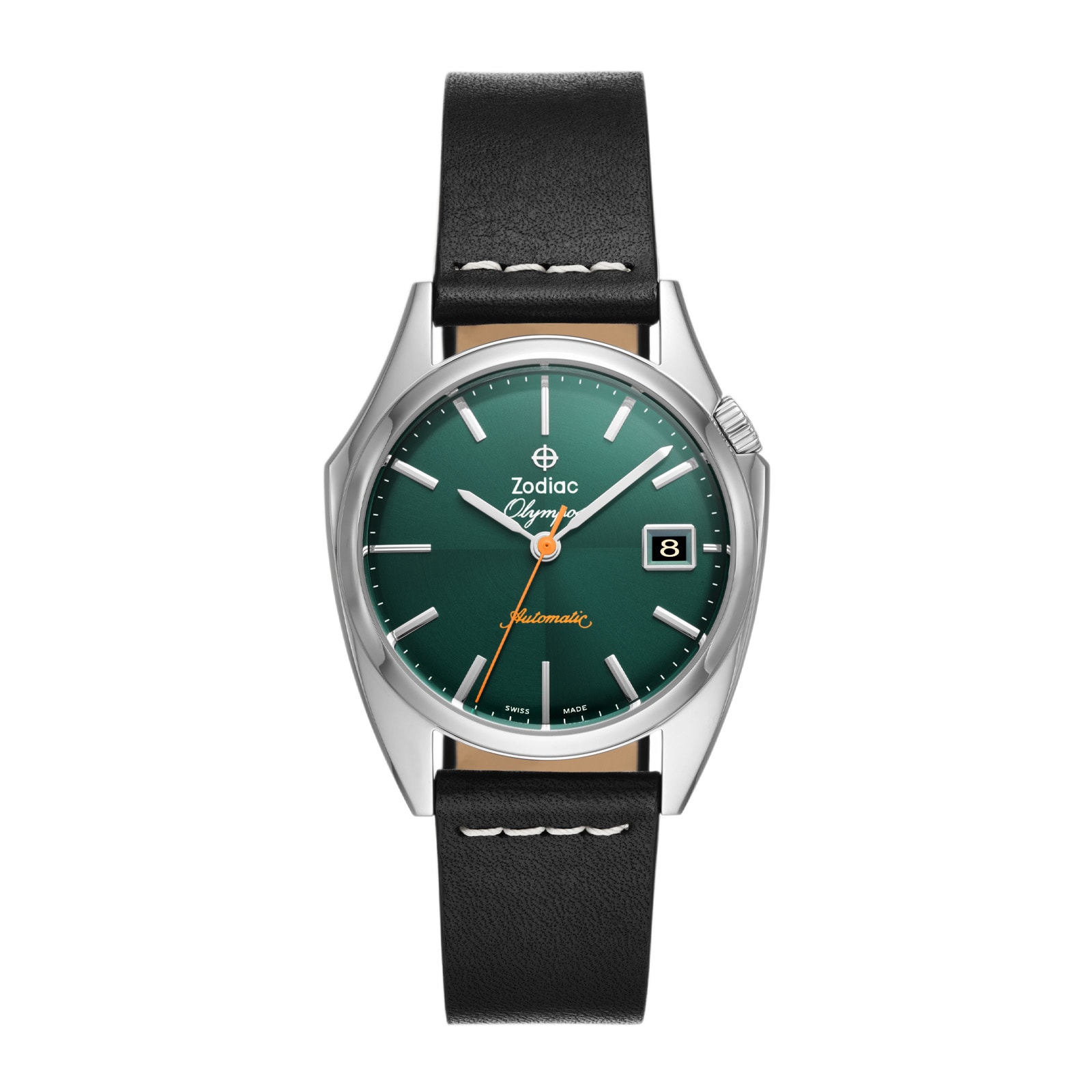 Dress Olympos Automatic Leather Watch Dress Olympos Automatic Leather Watch image
