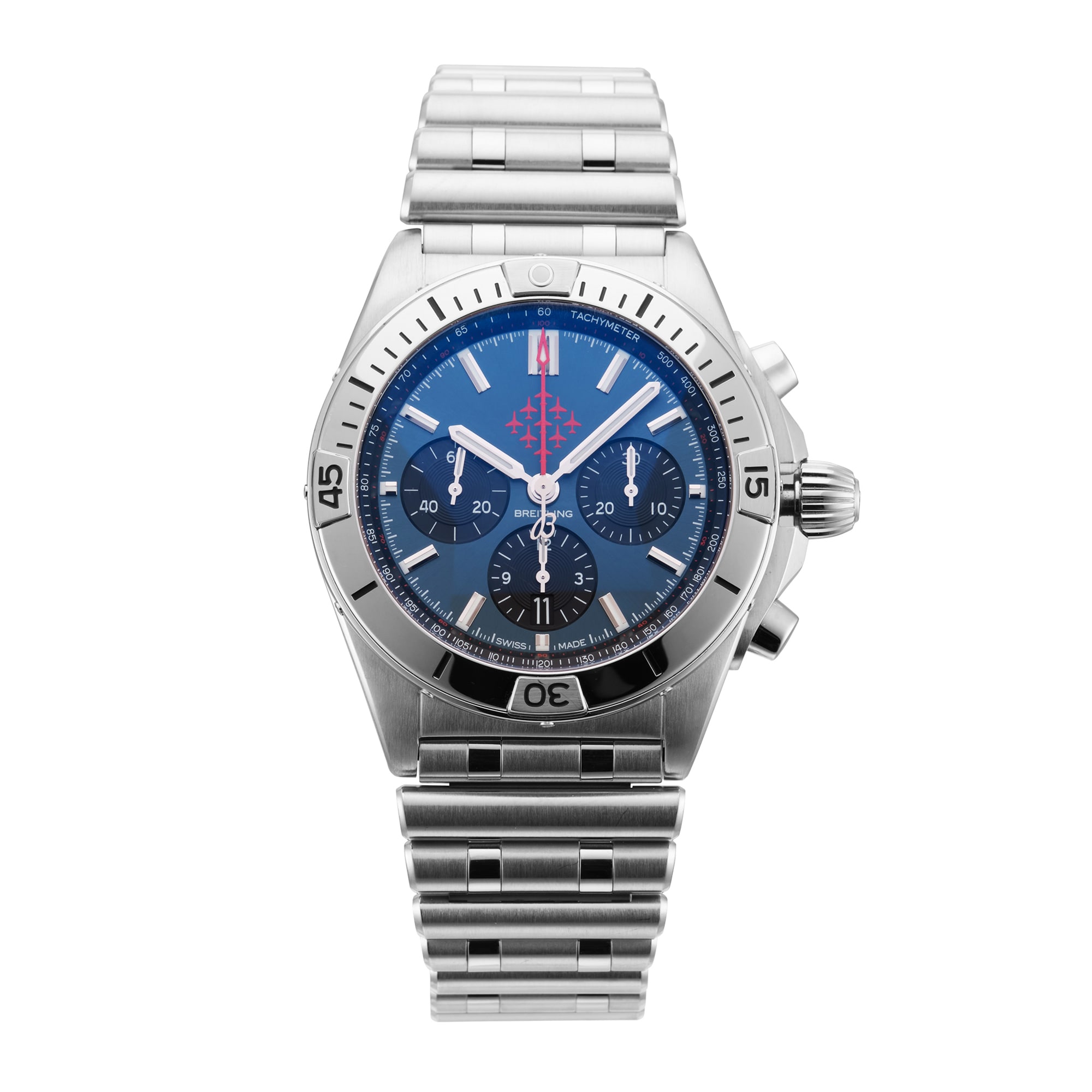 Chronomat B01 Red Arrows Limited Edition 42mm Stainless Steel Chronomat B01 Red Arrows Limited Edition 42mm Stainless Steel image