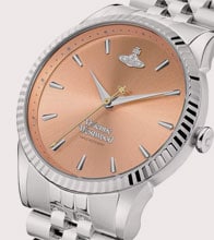 Image of Vivienne Westwood watch on grey background image