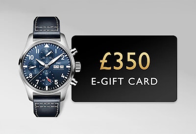 Image of IWC watch with e-gift card image