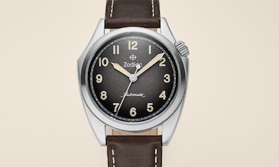 Zodiac Olympos watch with black dial image